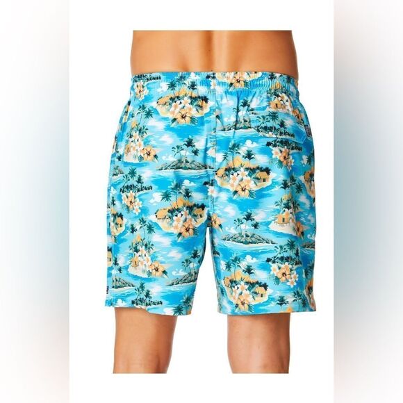 Chaps Men's Swim Trunks with UPF50+ - Picture 3 of 4